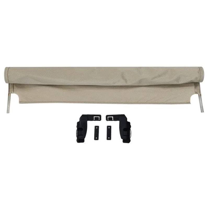 Seitenfenster Sonnenschutzvisier Für Suzuki Für Vitara 2017 2018 2019 2020 2021 2022 2023 Auto Panorama Schiebedach Sonnenschirm Vorhang Rollo(Beige with Clips) von Pibid