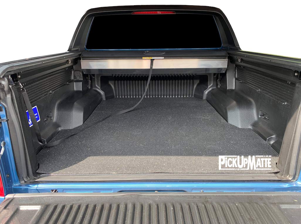 Antirutschmatte PickUpMatte Doppelkabine mit Laderaumwanne passend für Ford Ranger ab Bj 05/2019 - Ende 2022 Ladeflächenmatte Laderaumboden (Ford Ranger) von Pickupmatte