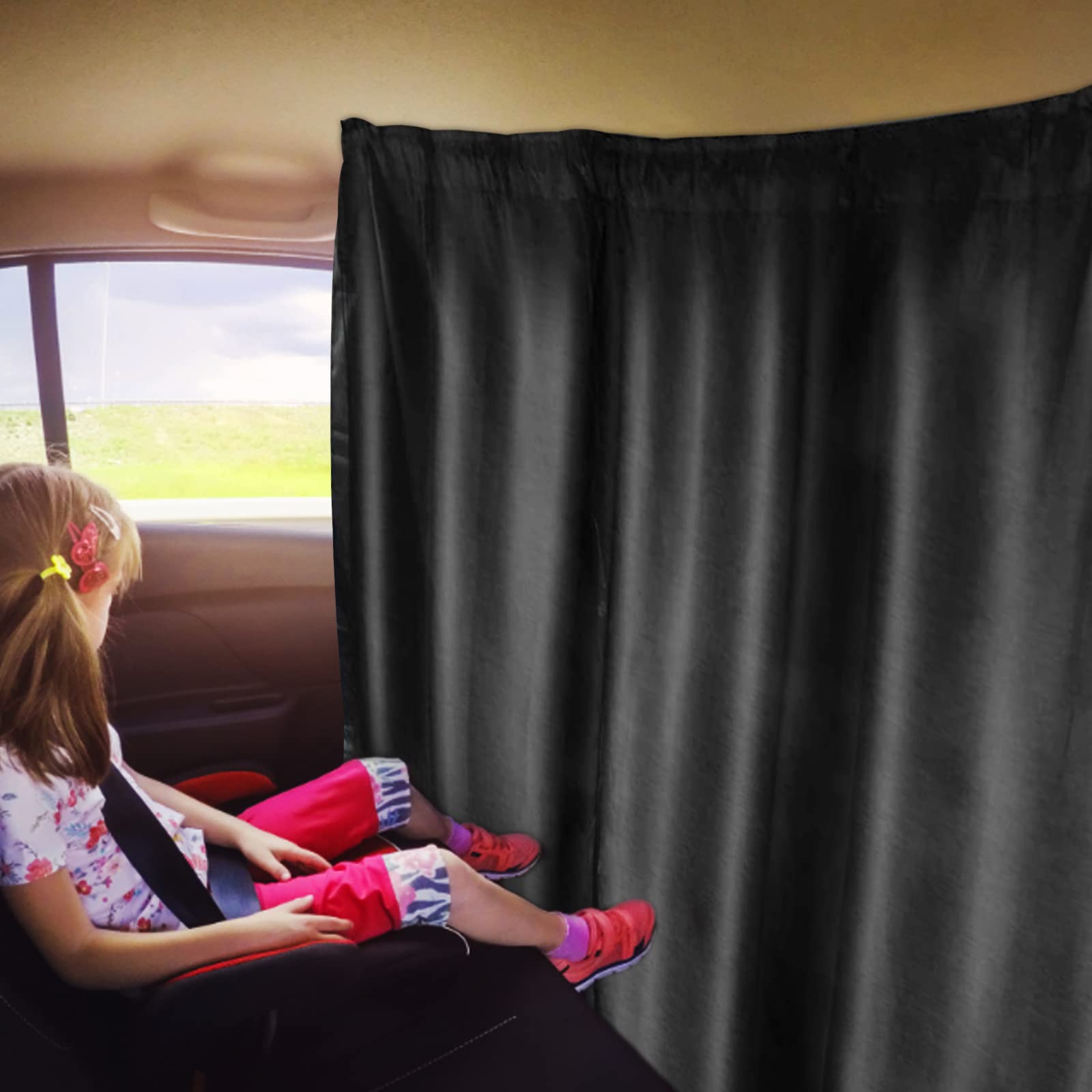 Auto Sichtschutz Vorhänge,140 x 80 cm,Auto Trennvorhänge Sonnenschutz,Heckscheibe Vorhang Trennvorhang,Abnehmbarer Auto Trennvorhang,camping Auto,Auto Vorhang mit 2 Haken für Alle Auto Auto Sichtschutz Vorhänge,140 x 80 cm,Auto Trennvorhänge Sonnenschutz,Heckscheibe Vorhang Trennvorhang,Abnehmbarer Auto Trennvorhang,camping Auto,Auto Vorhang mit 2 Haken für Alle Auto von PiliStar