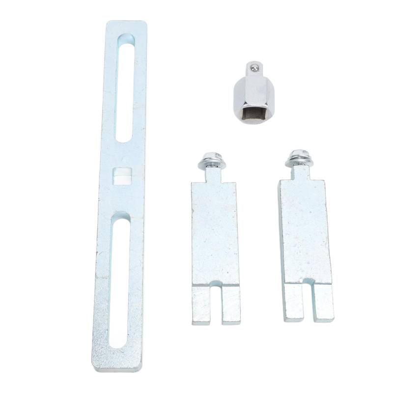 Pilipane Kraftstoffpumpenentfernung Entfernung Schlossring Spanner Aluminiumlegierung rechtwinkliger Design für Kraftstofftank Deckelabdeckung Entfernung Reparatur Kit 4 Teile von Pilipane