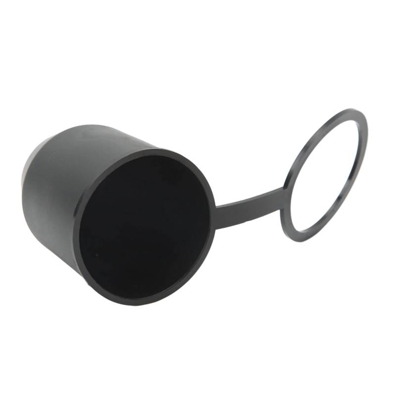 Schleppstangenkugel Abdeckung Universal Anhängerschutz Kappe verhindert Fett Schmutz für LKWs Autos Boote Schwarze Plastik 70 mm 2,8 Zoll von Pilipane