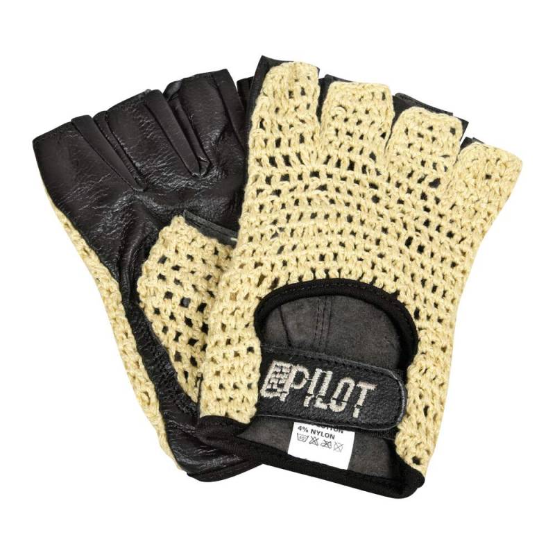 Pilot 71411 1, Handschuhe Halbfinger - M - Schwarz von Pilot