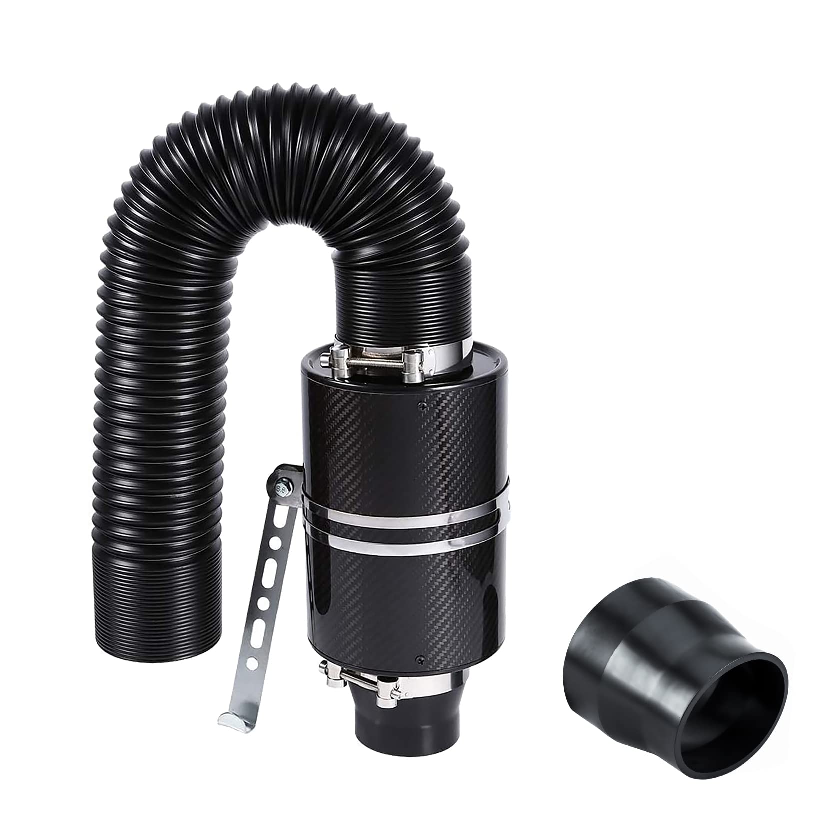 Pindex Universal Kaltlufteinlass 76mm mit Lufteinlassfilter,Universal Kaltlufteinlass kit 76mm Luftkühlung Lufteinlassfilter Kit Auto Ansaugrohr Induktionsschlauch Pindex Universal Kaltlufteinlass 76mm mit Lufteinlassfilter,Universal Kaltlufteinlass kit 76mm Luftkühlung Lufteinlassfilter Kit Auto Ansaugrohr Induktionsschlauch von Pindex