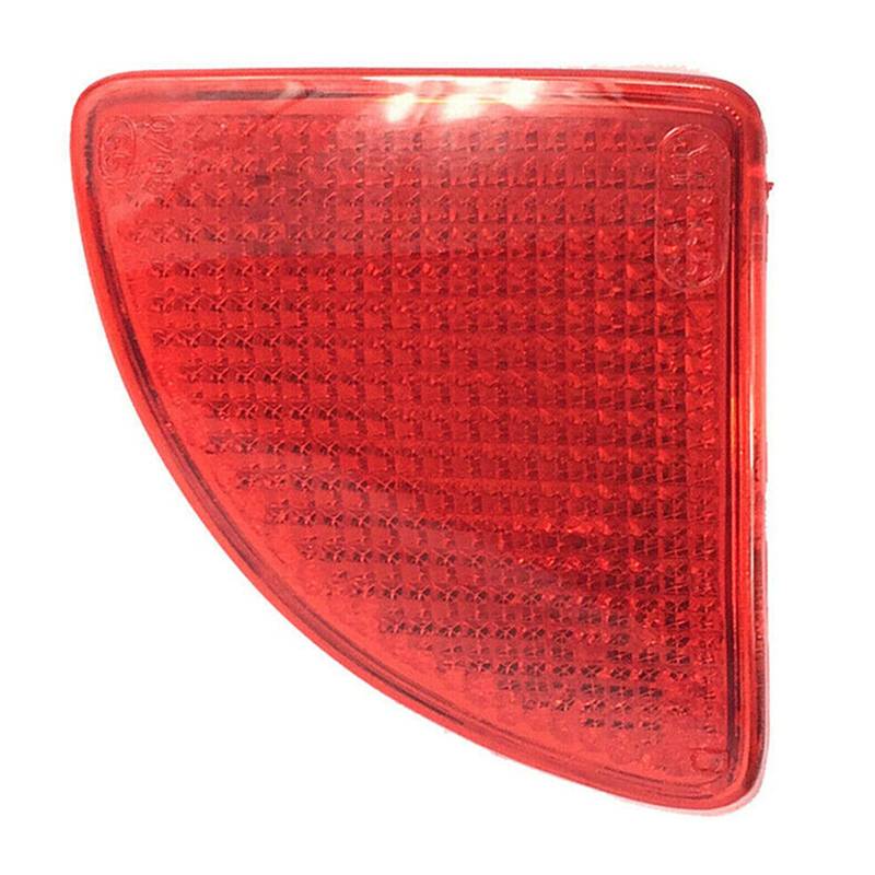 Stoßstangen-Reflektor hinten links Beifahrer N/S, rot, kompatibel mit Renault Kangoo Logan Kubistar 7700308719 26079-00QAE von Pinochukka
