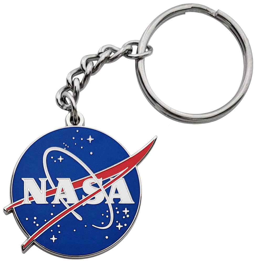 Pinsanity NASA Logo Schlüsselanhänger, Blau, 4 cm Pinsanity NASA Logo Schlüsselanhänger, Blau, 4 cm von Pinsanity