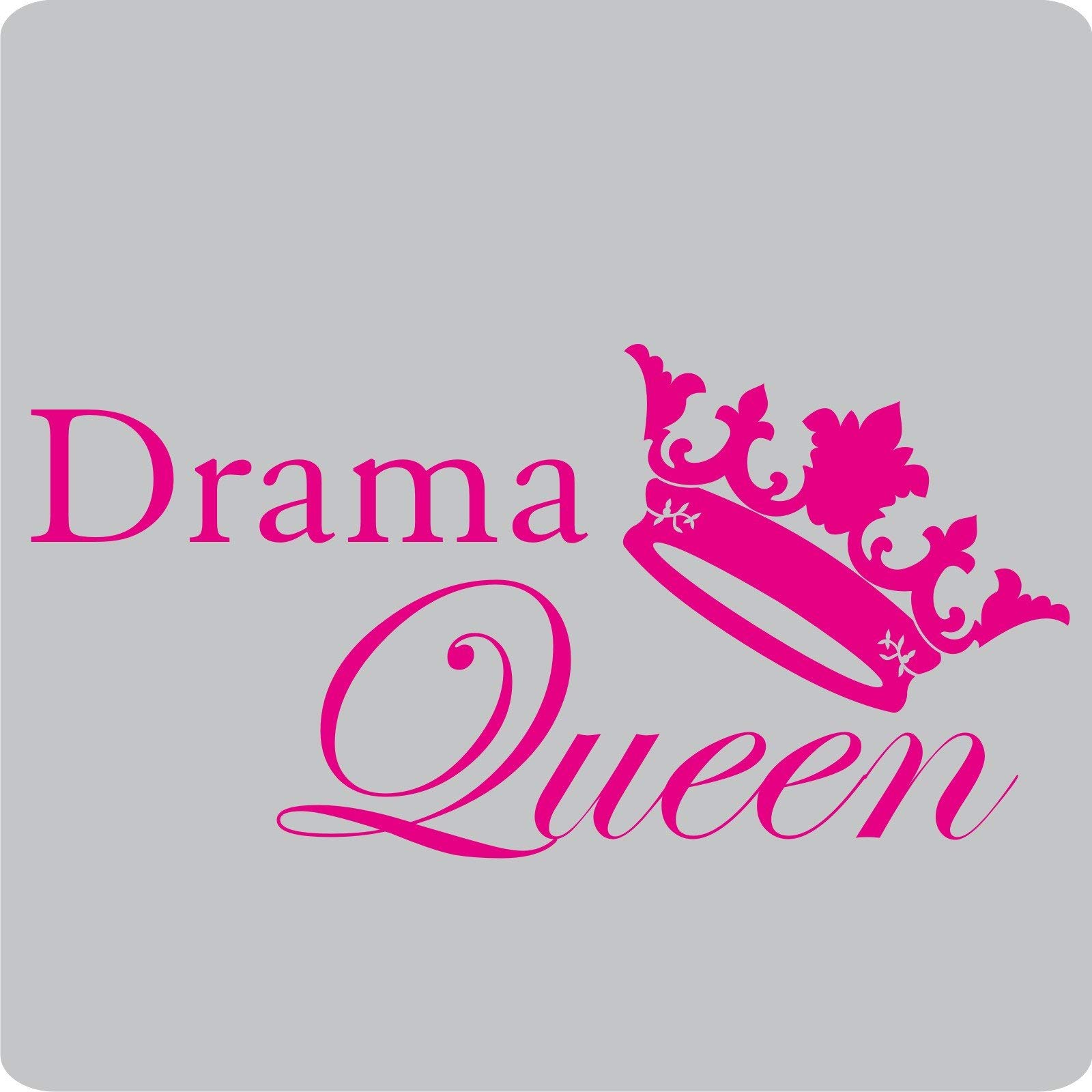 1 Drama-Queen-Aufkleber zur Dekoration von Autos, Motorrädern und Fahrrädern und allen anderen Fahrzeugen von Pinto-Point