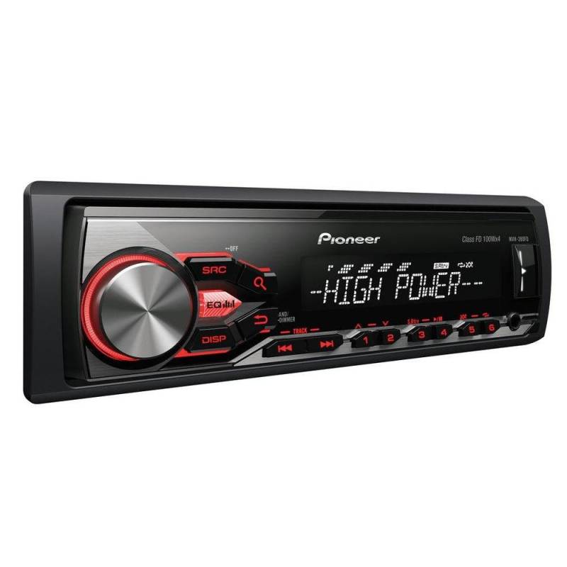 Pioneer DEH-4800FD High Power Autoradio mit RDS-Tuner, USB und AUX-In unterstützt iPod/iPhone und direkte Steuerung von Pioneer