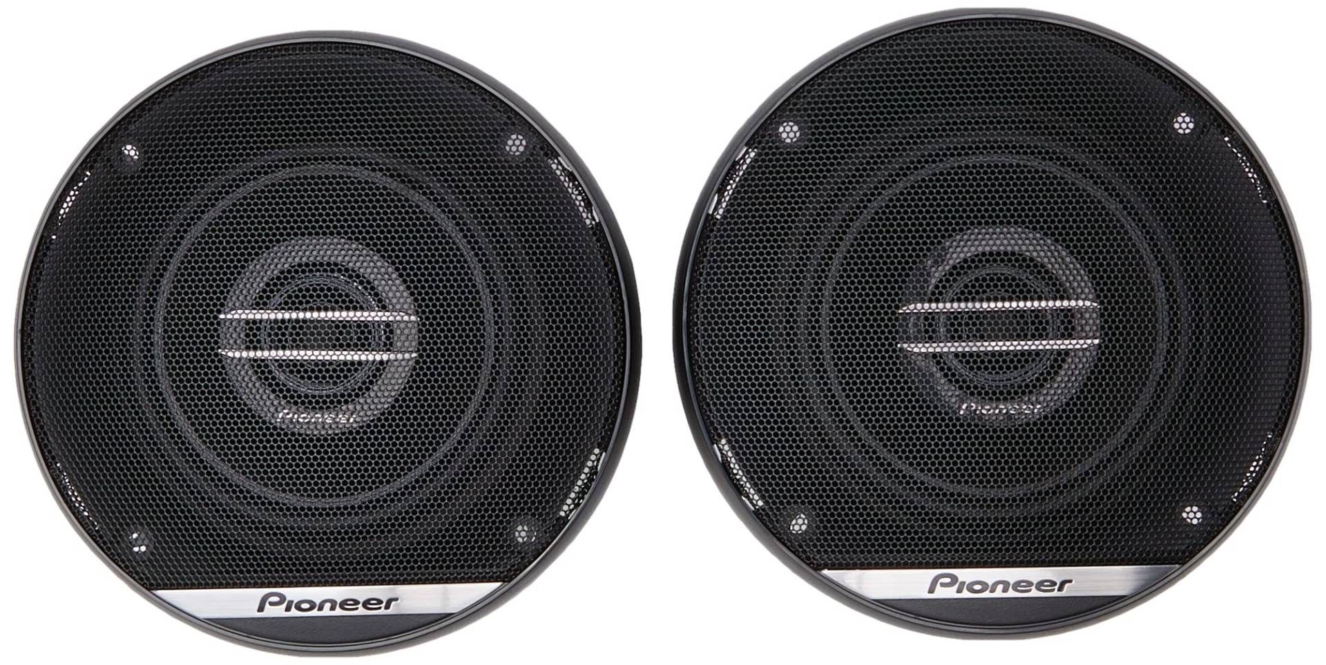 Pioneer TS-G1020F 2-Weg-Koaxiallautsprecher für Autos (210 W), 10 cm, kraftvoller Klang, IMPP-Membran für optimalen Bass, 30 W Eingangsnennleistung, 43 mm Einbautiefe, schwarz, 2 Lautsprecher von Pioneer