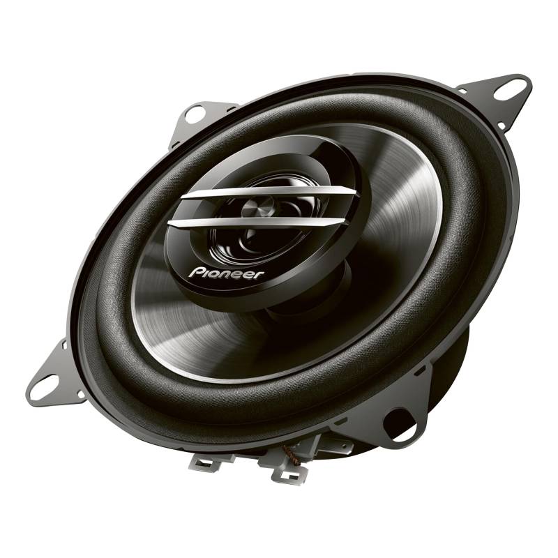 Pioneer TS-G1020F 2-Weg-Koaxiallautsprecher für Autos (210 W), 10 cm, kraftvoller Klang, IMPP-Membran für optimalen Bass, 30 W Eingangsnennleistung, 43 mm Einbautiefe, schwarz, 2 Lautsprecher von Pioneer