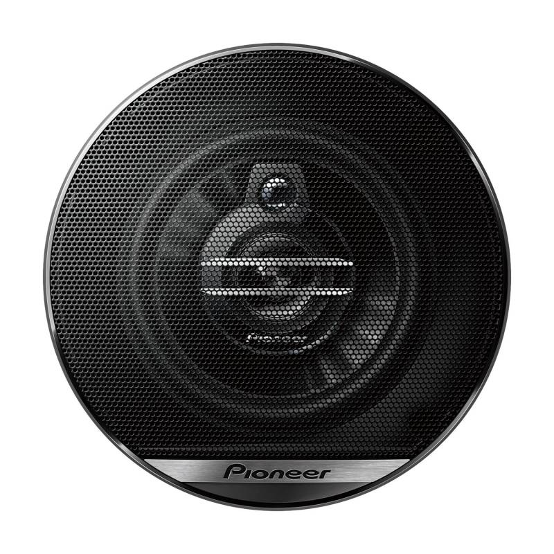 Pioneer TS-G1030F 3-Weg-Koaxiallautsprecher für Autos (210 W), 10 cm, kraftvoller Klang, IMPP-Membran für optimalen Bass, 30 W Eingangsnennleistung, 43 mm Einbautiefe, schwarz, 2 Lautsprecher von Pioneer