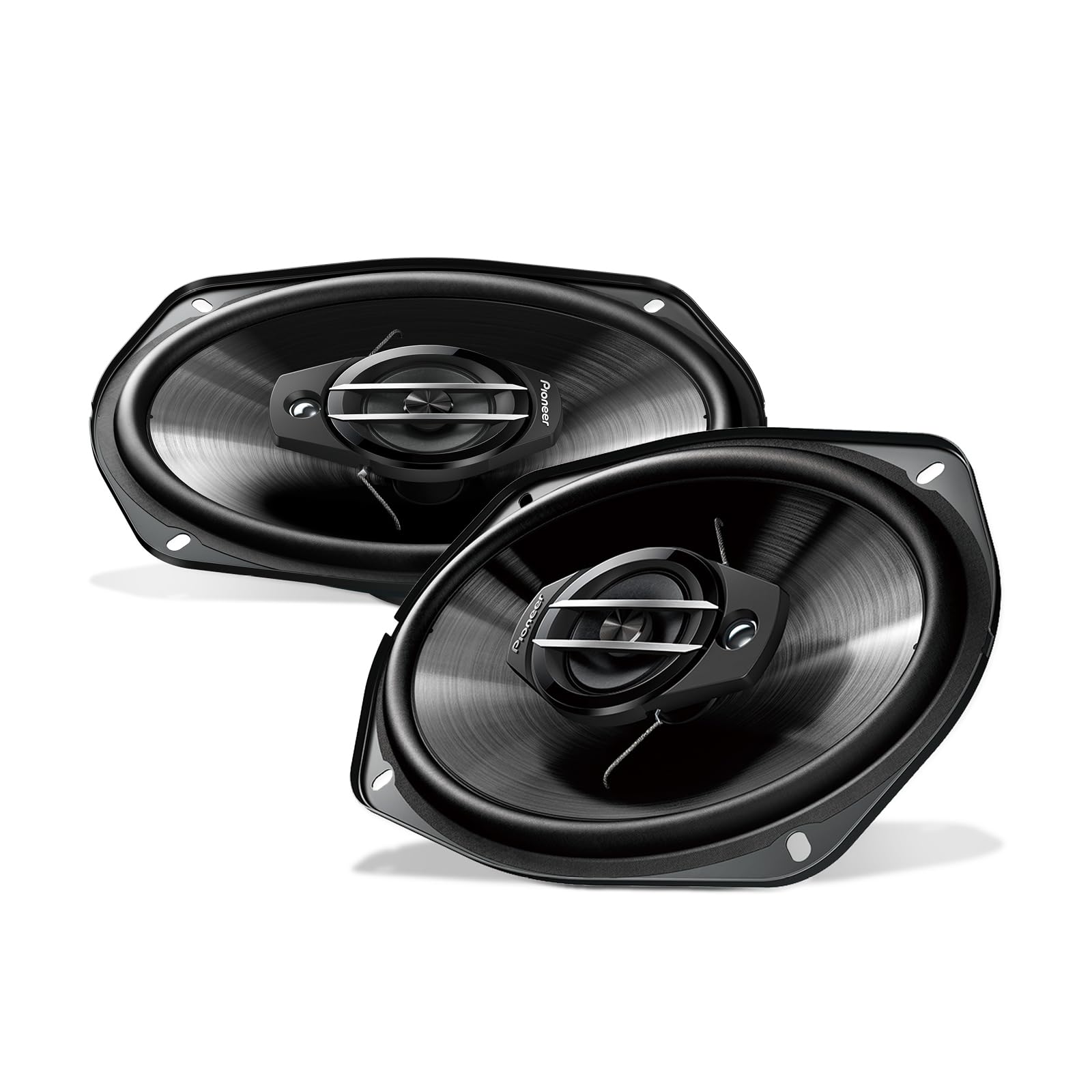 Pioneer TS-G6930F 6" x 9" (ca. 15x23 cm) 3-Weg-Koaxiallautsprecher Set mit 2 Lautsprechern (je 400 W max., 45 W Sinus), kraftvoller Klang, 70 mm Einbautiefe, 151x222 mm Einbauausschnitt, mit Gitter Pioneer TS-G6930F 6" x 9" (ca. 15x23 cm) 3-Weg-Koaxiallautsprecher Set mit 2 Lautsprechern (je 400 W max., 45 W Sinus), kraftvoller Klang, 70 mm Einbautiefe, 151x222 mm Einbauausschnitt, mit Gitter von Pioneer