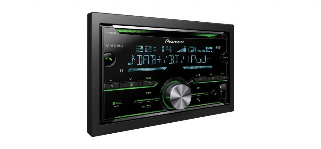 Pioneer FH-X840DAB, 2DIN Autoradio, CD-Tuner mit FM und DAB+, Bluetooth, MP3, USB und AUX-Eingang, RGB – Beleuchtung, Freisprecheinrichtung, 13- Band Equalizer Pioneer FH-X840DAB, 2DIN Autoradio, CD-Tuner mit FM und DAB+, Bluetooth, MP3, USB und AUX-Eingang, RGB – Beleuchtung, Freisprecheinrichtung, 13- Band Equalizer von Pioneer
