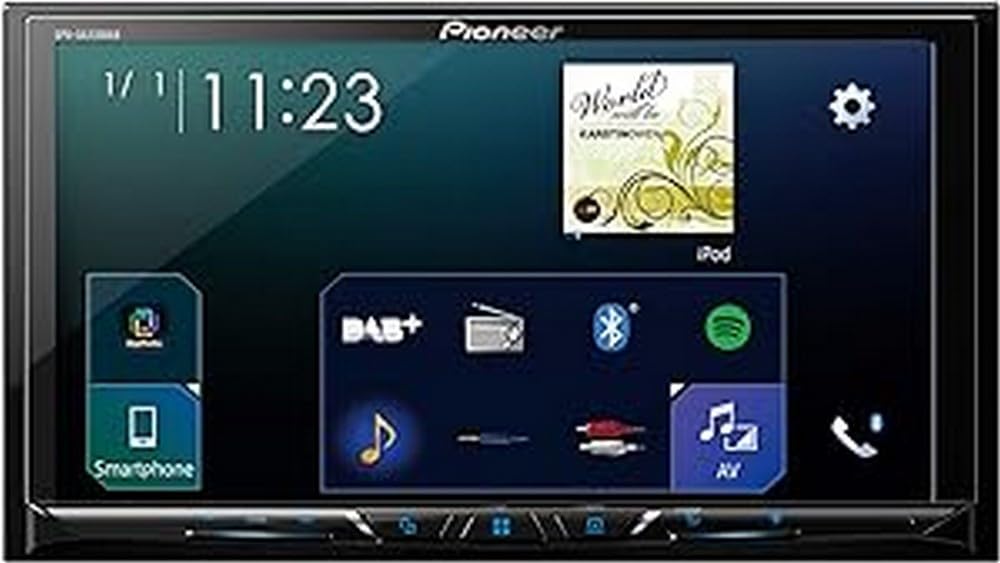 Pioneer Electronics SPH-DA230DAB 2DINAutoradio , 7 Zoll Clear-Resistive-Touchpanel , Bluetooth , DAB+ Digitalradio , Apple CarPlay / Android Auto von Pioneer