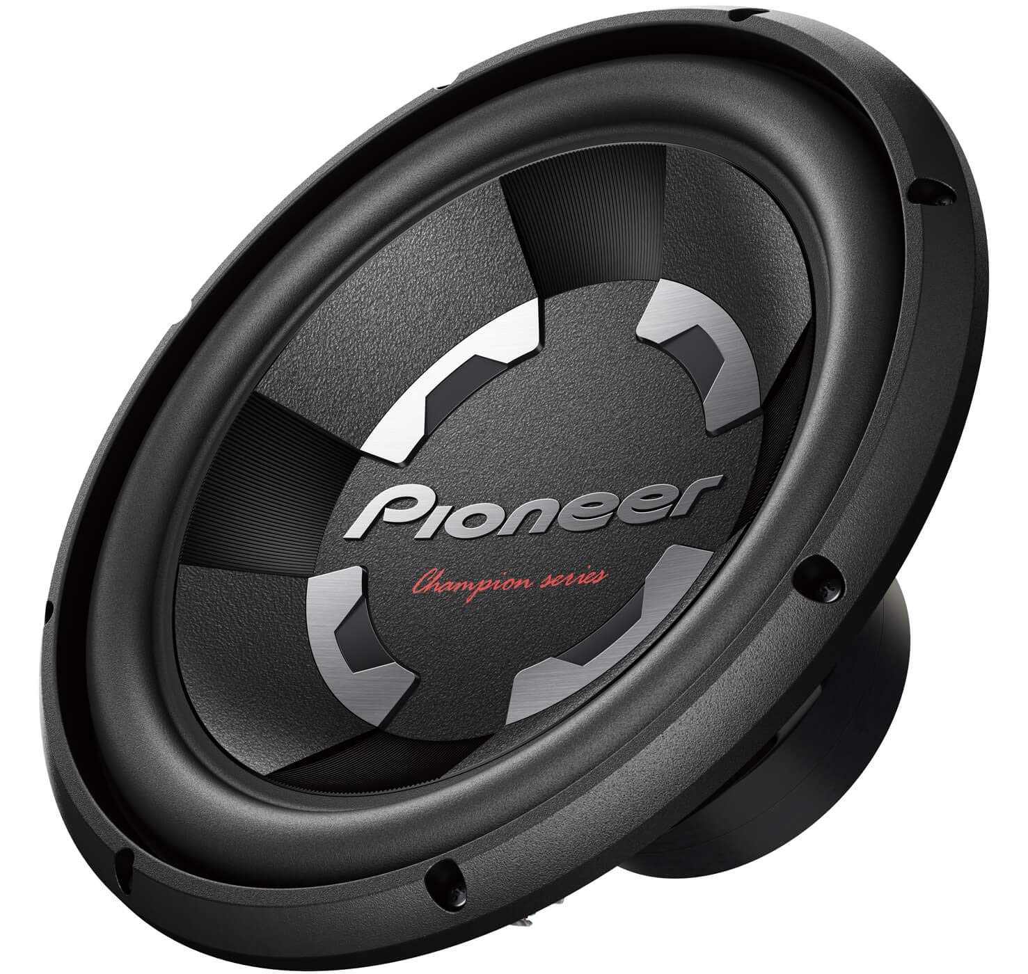 Pioneer TS-300D4 Subwoofer mit 4-Ohm-Doppelschwingspule (1.400 W), 30 cm/12", IMPP Membran für kraftvollen Klang, Eingangsnennleistung 400 W, schwarz von Pioneer