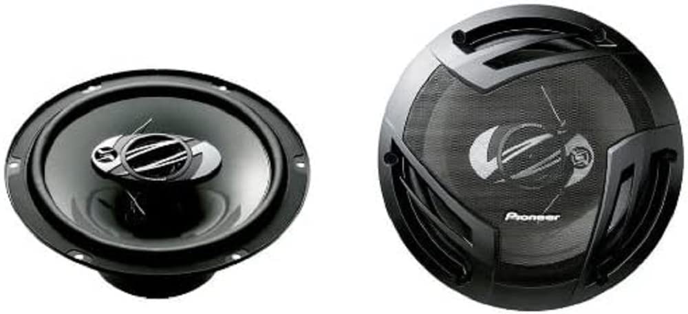 Pioneer TS-A2503I 3-Weg-Koaxiallautsprecher (420 W), 25 cm, kraftvoller Klang, IMPP-Membran für optimalen Bass, 80 W Eingangsnennleistung, schwarz, 2 Lautsprecher von Pioneer