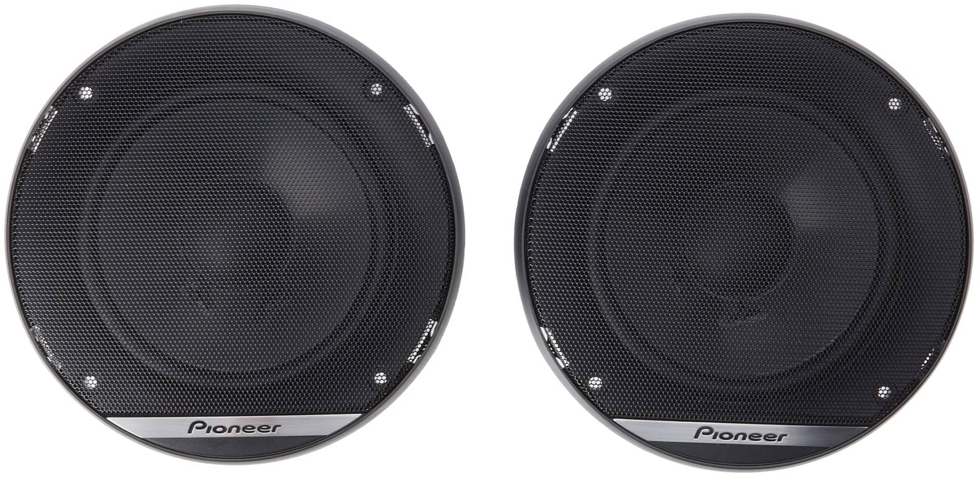 Pioneer TS-G130C 2-Weg-Komponentenlautsprecher für Autos (250 W), 13 cm, kraftvoller Klang, IMPP-Membran für optimalen Bass, 40 W Eingangsnennleistung, 44 mm Einbautiefe, schwarz, 2 Lautsprecher von Pioneer