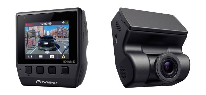 Pioneer ND-DVR100 – Flache Dashcam mit voller HD-Funktionalität und einem ultraweiten 111°-Blickwinkel von Pioneer