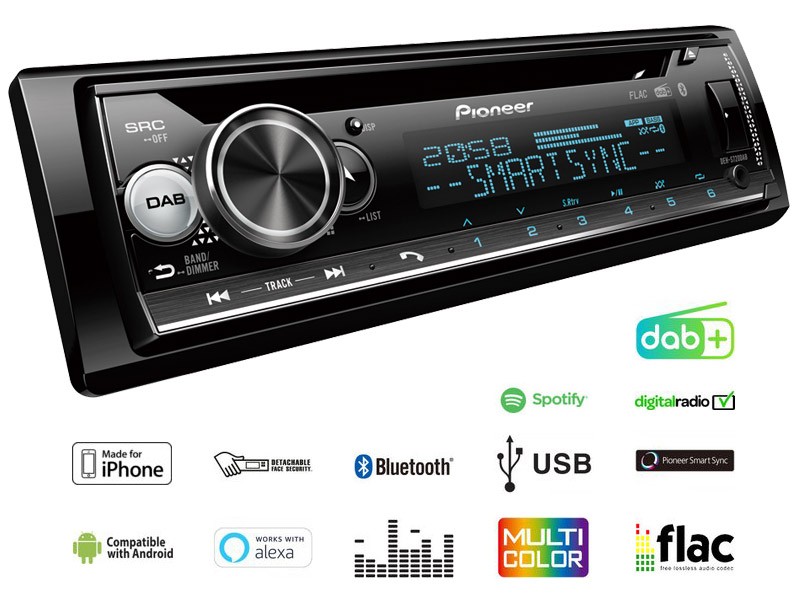 PIONEER Autoradio DEH-S720DAB PIONEER Autoradio DEH-S720DAB von Pioneer