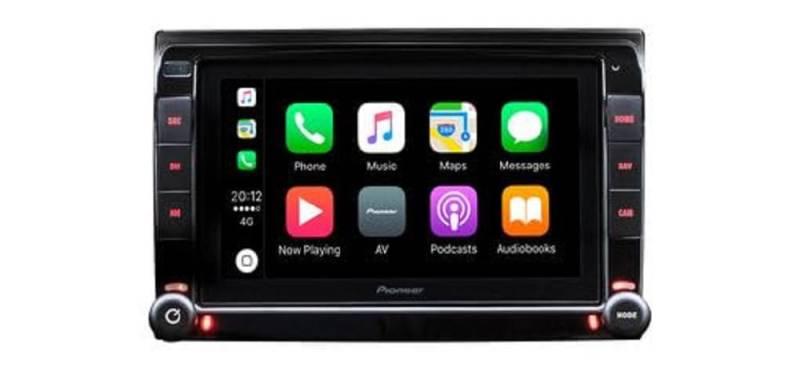 Pioneer AVIC-EVO1-DT2-C-HR Reisemobil-Navigation für Ducato X250 & X290, Citroen Jumper, Peugeot Boxer mit Bluetooth, Apple CarPlay, Freisprecheinrichtung, USB, DAB+ Digitalradio von Pioneer