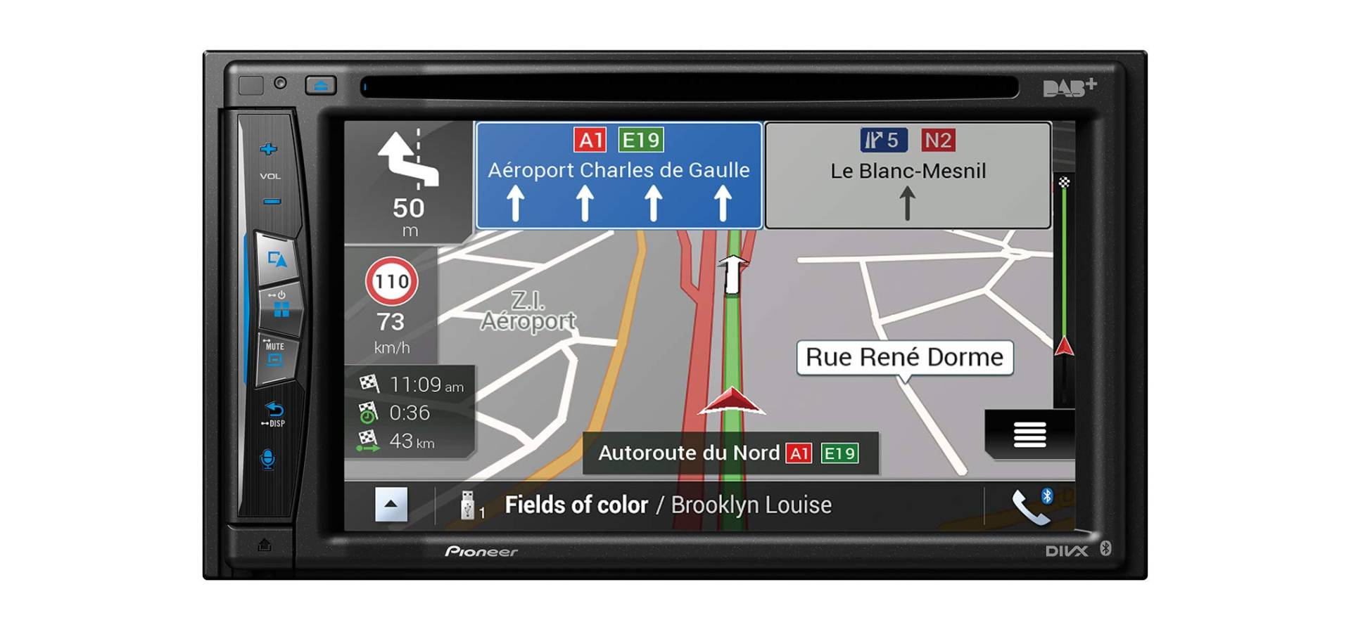 Pioneer AVIC-Z730DAB-C - Caravan und Truck Version, Navi, Wi-Fi, 6.2 Zoll Touchscreen, Smartphone-Anbindung, Bluetooth, Apple CarPlay, Android Auto, Freispreicheinrichtung, 2 USB, DAB/DAB+ von Pioneer