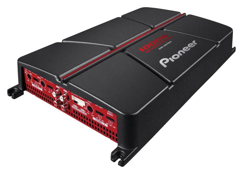 Pioneer GM-D6704 Brückbarer 4-Kanal Verstärker (1.000 W), Variabler TPF & HPF von Pioneer