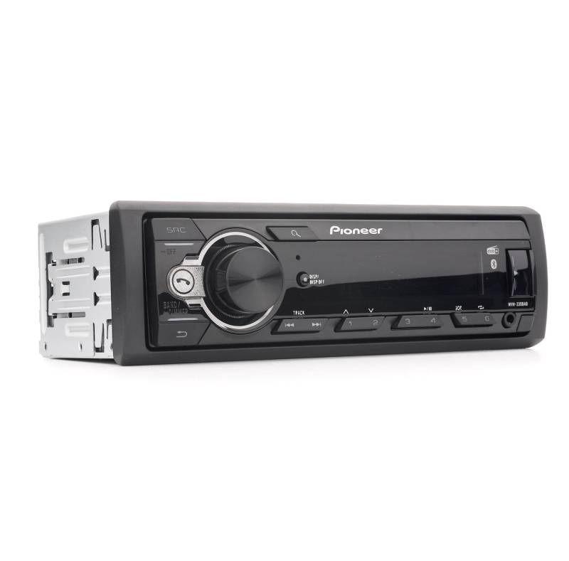 Pioneer MVH-330DAB, 1DIN Autoradio mit RDS und DAB+, USB, AUX-Eingang, Bluetooth, geringe Einbautiefe von Pioneer