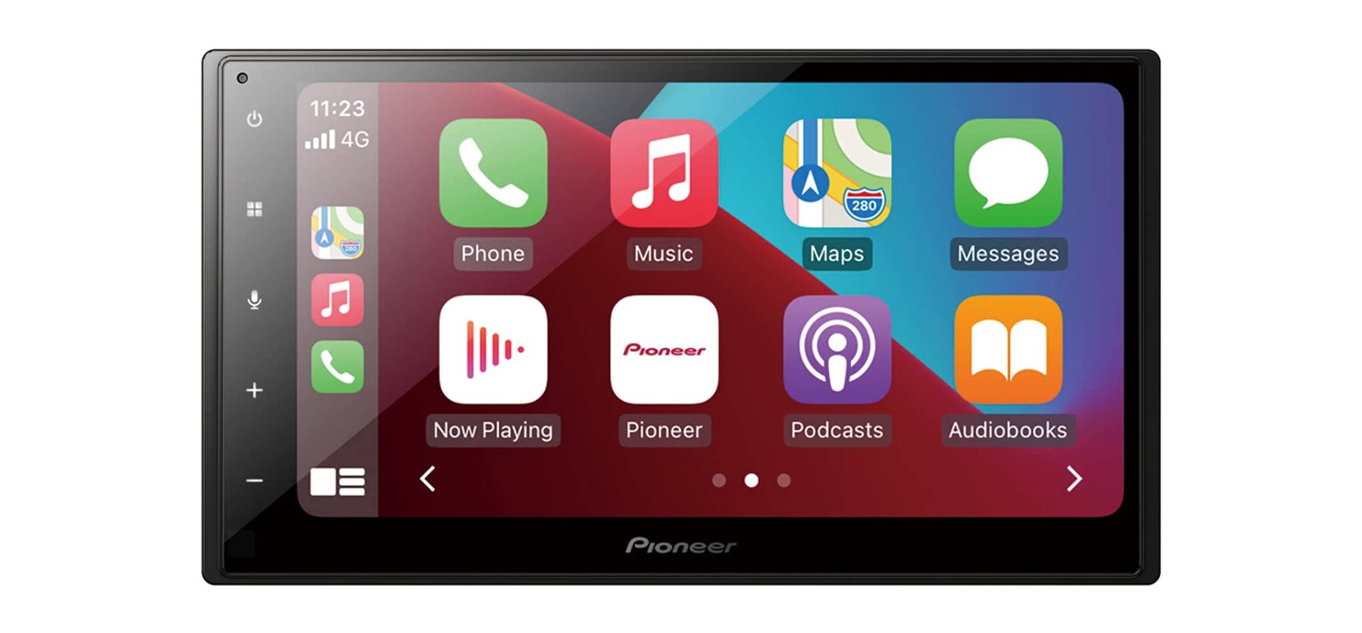 Pioneer SPH-DA160DAB , 6,8" 2DIN Mediareceiver mit Apple CarPlay, Android Auto, DAB+ und Bluetooth von Pioneer