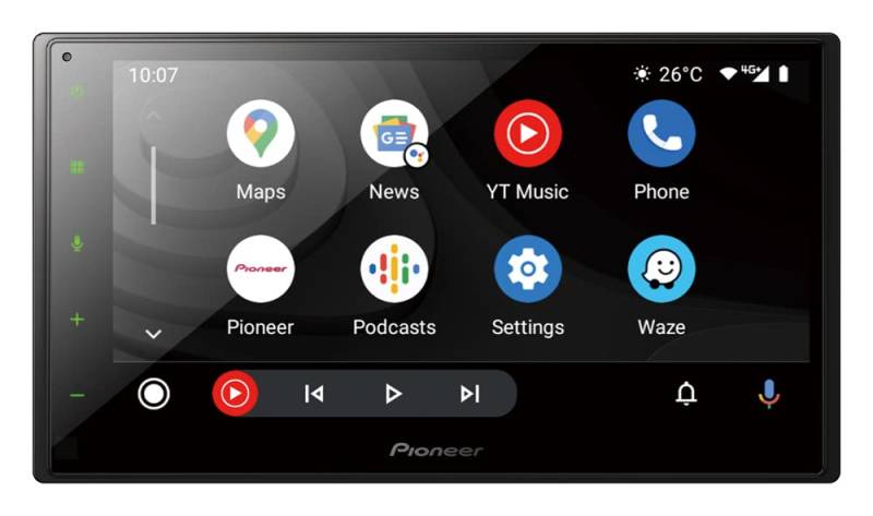Pioneer SPH-DA360DAB-AN - 2-DIN-Media Receiver, kapazitives 6,8" Touchpanel, mit Wi-Fi, Apple CarPlay, Android Auto und DAB+, inklusive DAB-Antenne von Pioneer