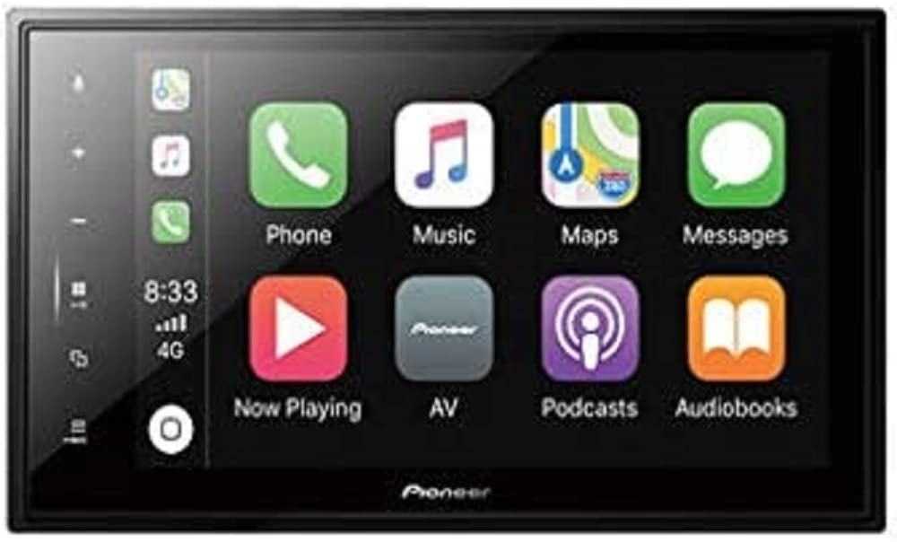 Pioneer SPH-EVO82DAB Mediacenter – 8-Zoll Touchscreen, 1,5A Quick-Charging USB, Apple CarPlay, Android Auto, DAB/DAB+ Digitalradio, Bluetooth, 13-Band-Equalizer von Pioneer