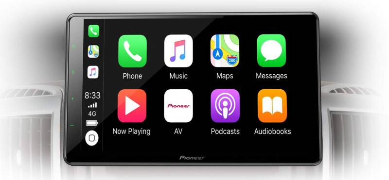 Pioneer SPH-EVO93DAB-DUC Mediacenter für FIAT Ducato X250 – X290, 9-Zoll Touchscreen, Wi-Fi, Alexa Sprachsteuerung, Apple CarPlay, Android Auto, DAB/DAB+ Digitalradio, Bluetooth, 13-Band-Equalizer von Pioneer