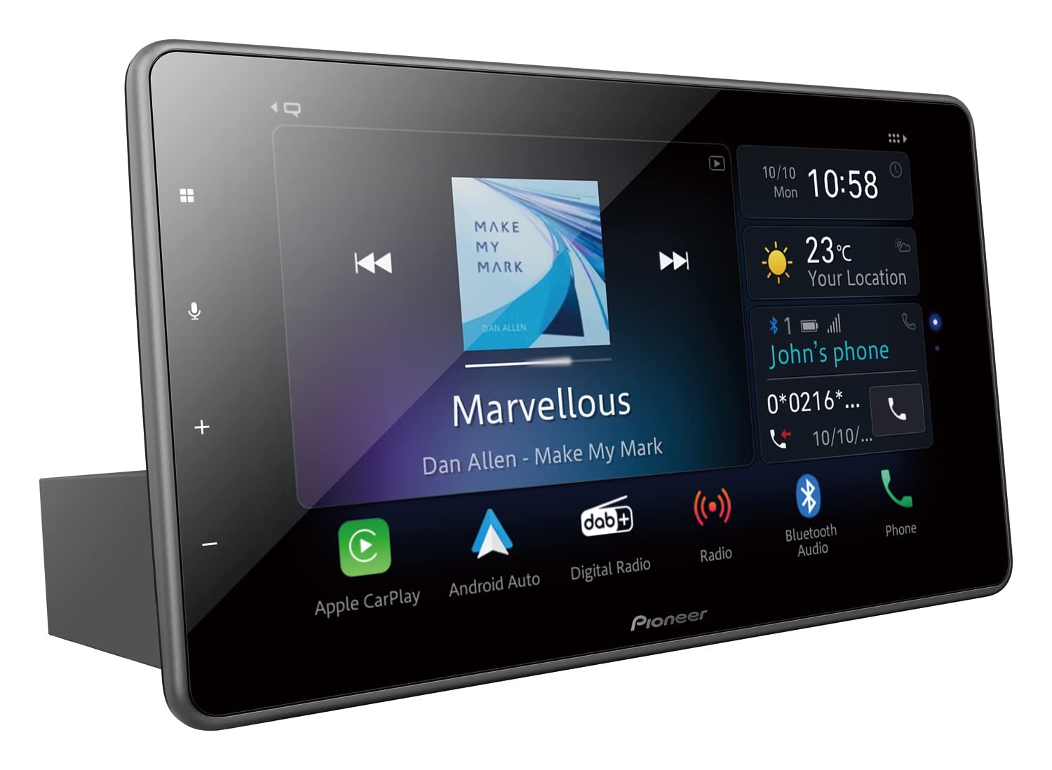 Pioneer SPH-EVO950DAB-UNI2– 2DIN universal Media Receiver, Bluetooth, kapazitives 9" Touchpanel, mit Wi-Fi, Apple CarPlay, Android Auto und DAB+ Pioneer SPH-EVO950DAB-UNI2– 2DIN universal Media Receiver, Bluetooth, kapazitives 9" Touchpanel, mit Wi-Fi, Apple CarPlay, Android Auto und DAB+ von Pioneer
