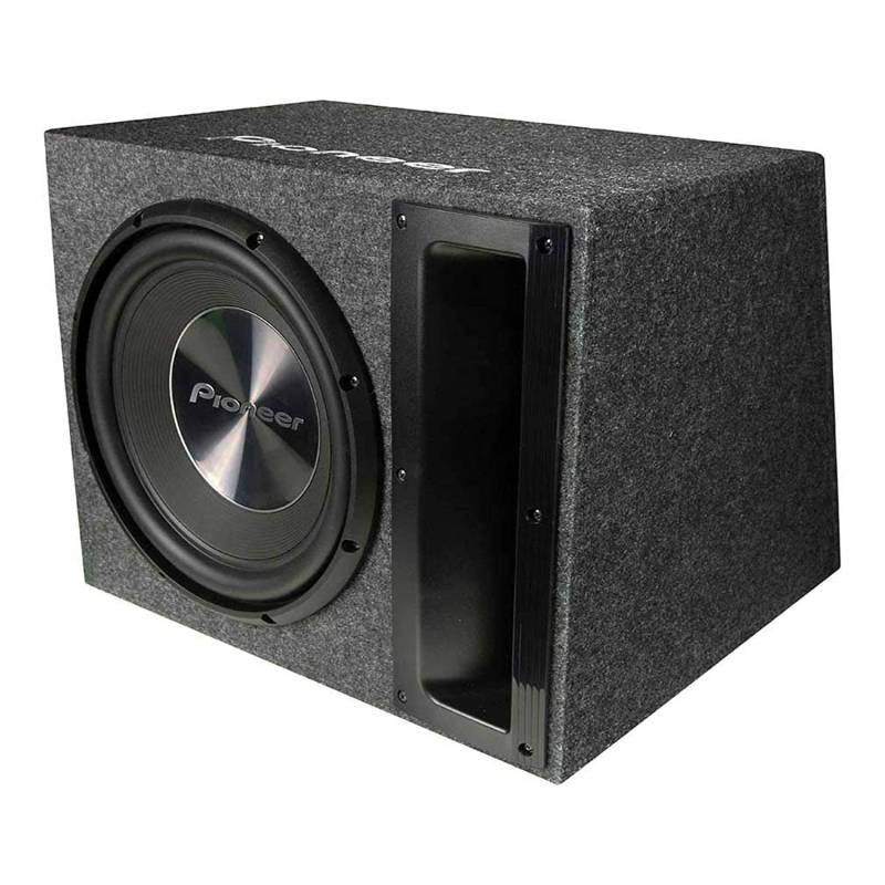 Pioneer TS-A300B Bassreflex-Gehäusesubwoofer (1500 W), IMPP Membran für eine optimierte Basswiedergabe, kontinuierliche Ausgangsleistung 500 W von Pioneer