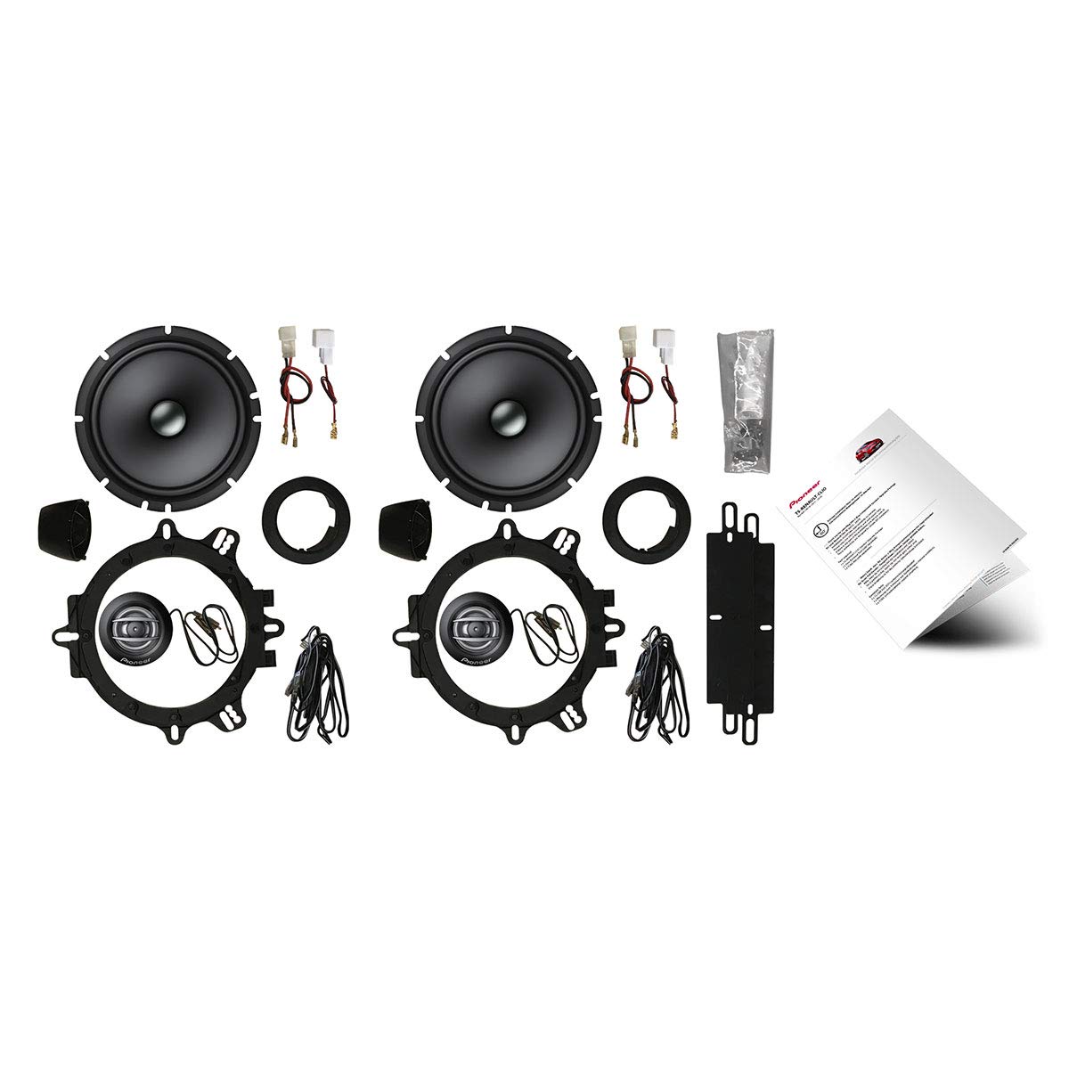 Pioneer TS-Renault-Clio 2-Wege-Komponentenlautsprecher (350 W), 16.5 cm, Plug & Play Lautsprecher System für den Renault Clio Baujahr 2013 bis 2019 Pioneer TS-Renault-Clio 2-Wege-Komponentenlautsprecher (350 W), 16.5 cm, Plug & Play Lautsprecher System für den Renault Clio Baujahr 2013 bis 2019 von Pioneer