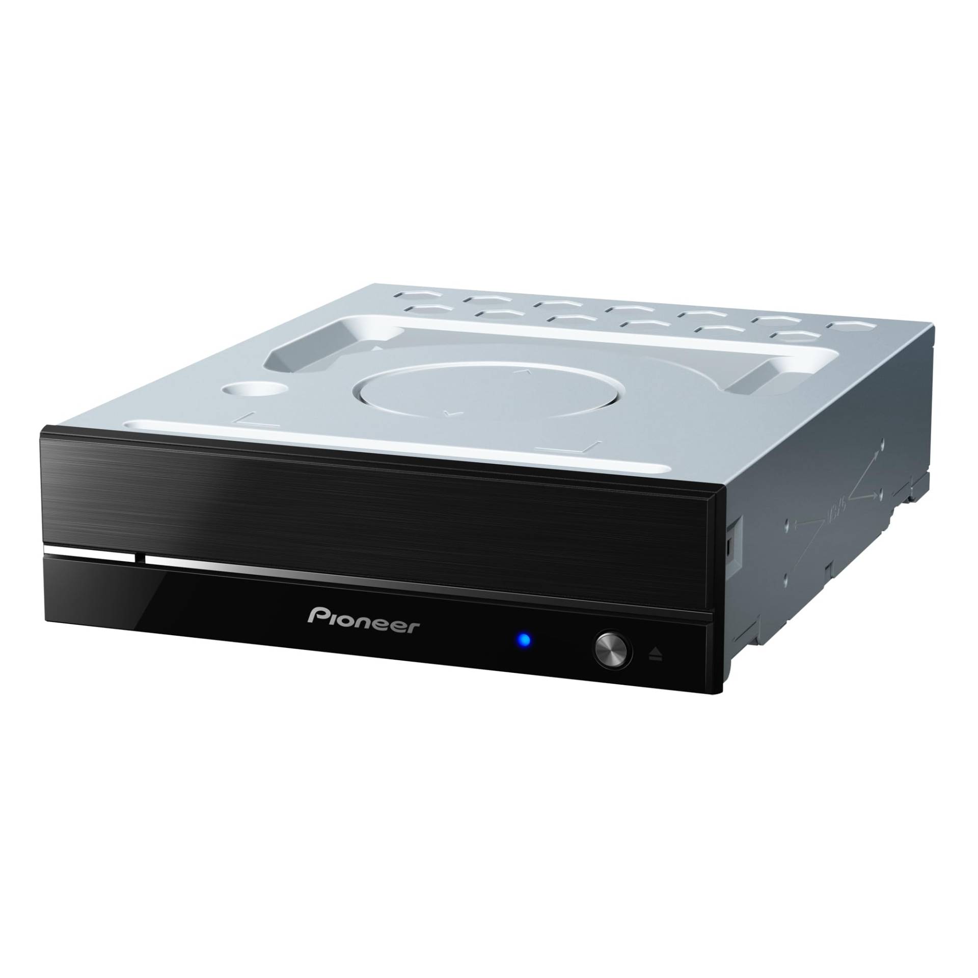 Pioneer nternes Blu-ray-Laufwerk BDR-S13EBK, hervorragende Zuverlässigkeit und Stabilität, 16-fache BD-R-Schreibgeschwindigkeit, interner BD/DVD/CD-Brenner, PureRead 4+, Realtime PureRead von Pioneer