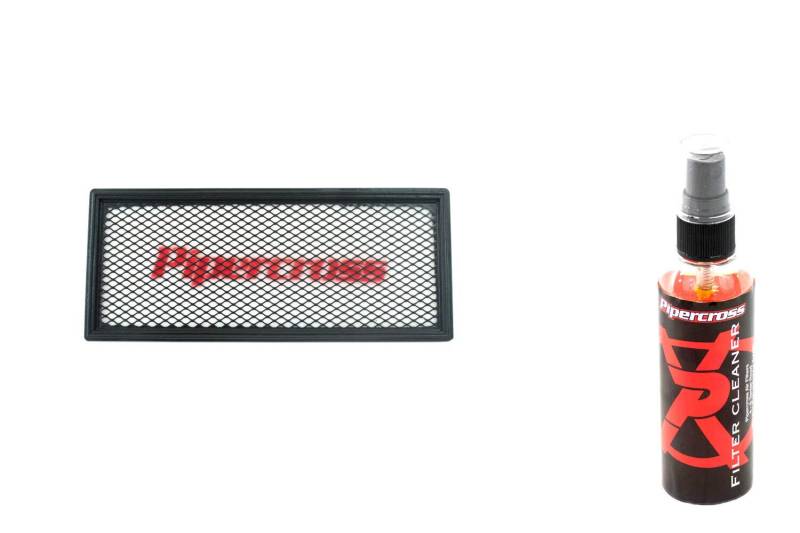 Pipercross Luftfilter+Reiniger kompatibel mit Audi A3 8P 1.8 TFSi 160 PS 11/06-03/13 von Pipercross