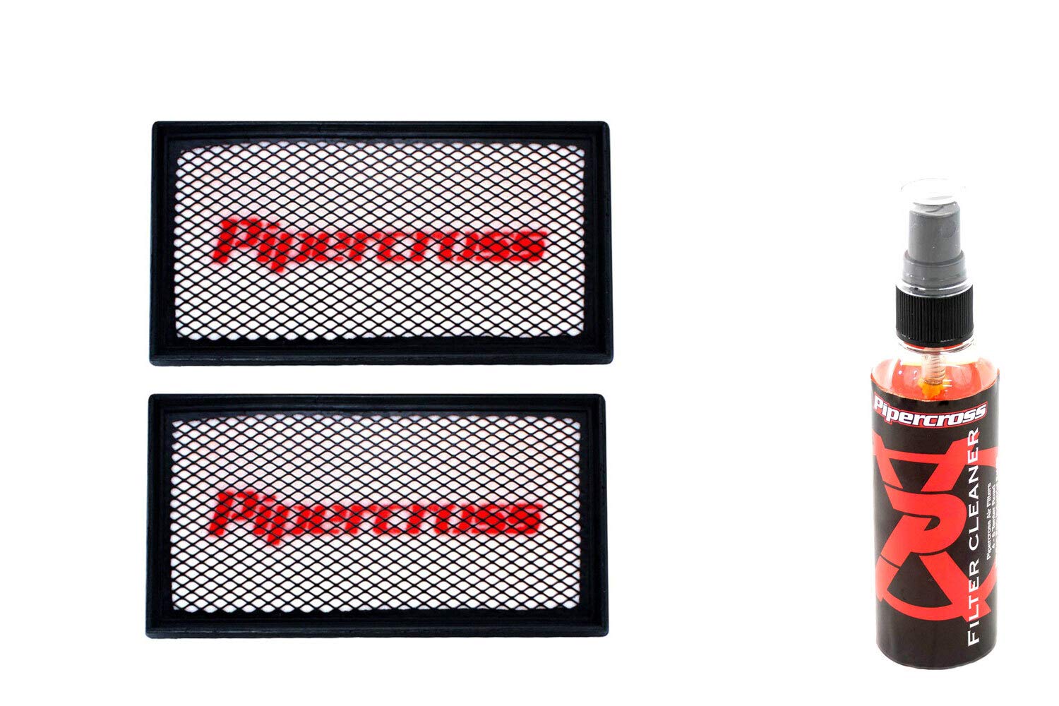 Pipercross Luftfilter+Reiniger kompatibel mit Mercedes CLS AMG C219 CLS63 AMG 514 PS 04/06-12/10 von Pipercross