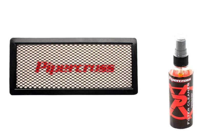 Pipercross Luftfilter+Reiniger kompatibel mit Mini Cooper II (JCW) R55 bis R60 1.6i 211/218 PS 11/06-02/14 von Pipercross