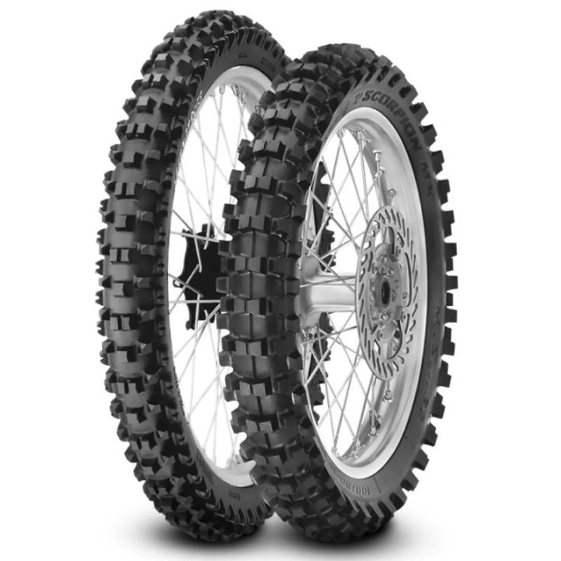 MOTORRADREIFEN 80 100-21 51 R PIRELLI SCORPION XC TT TT MID SOFT MST FRONT ENDURO/SUPER MOTO von Pirelli