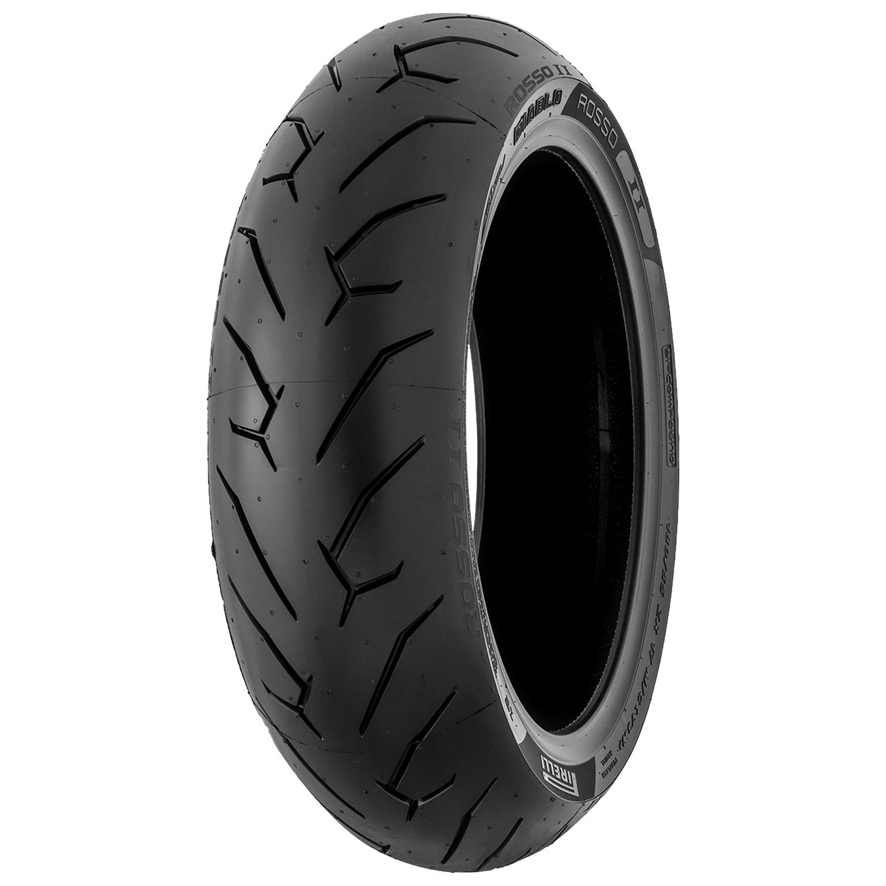 PIRELLI DIABLO ROSSO II 200/50 R17 M/C TL 75(W) REAR von Pirelli