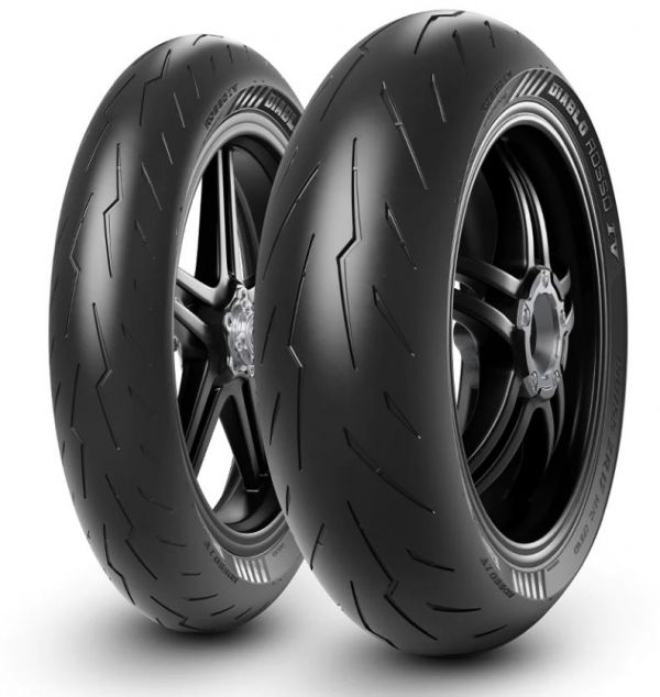 PIRELLI DIABLO ROSSO IV CORSA 150/60 R17 M/C TL 66W BSW REAR von Pirelli