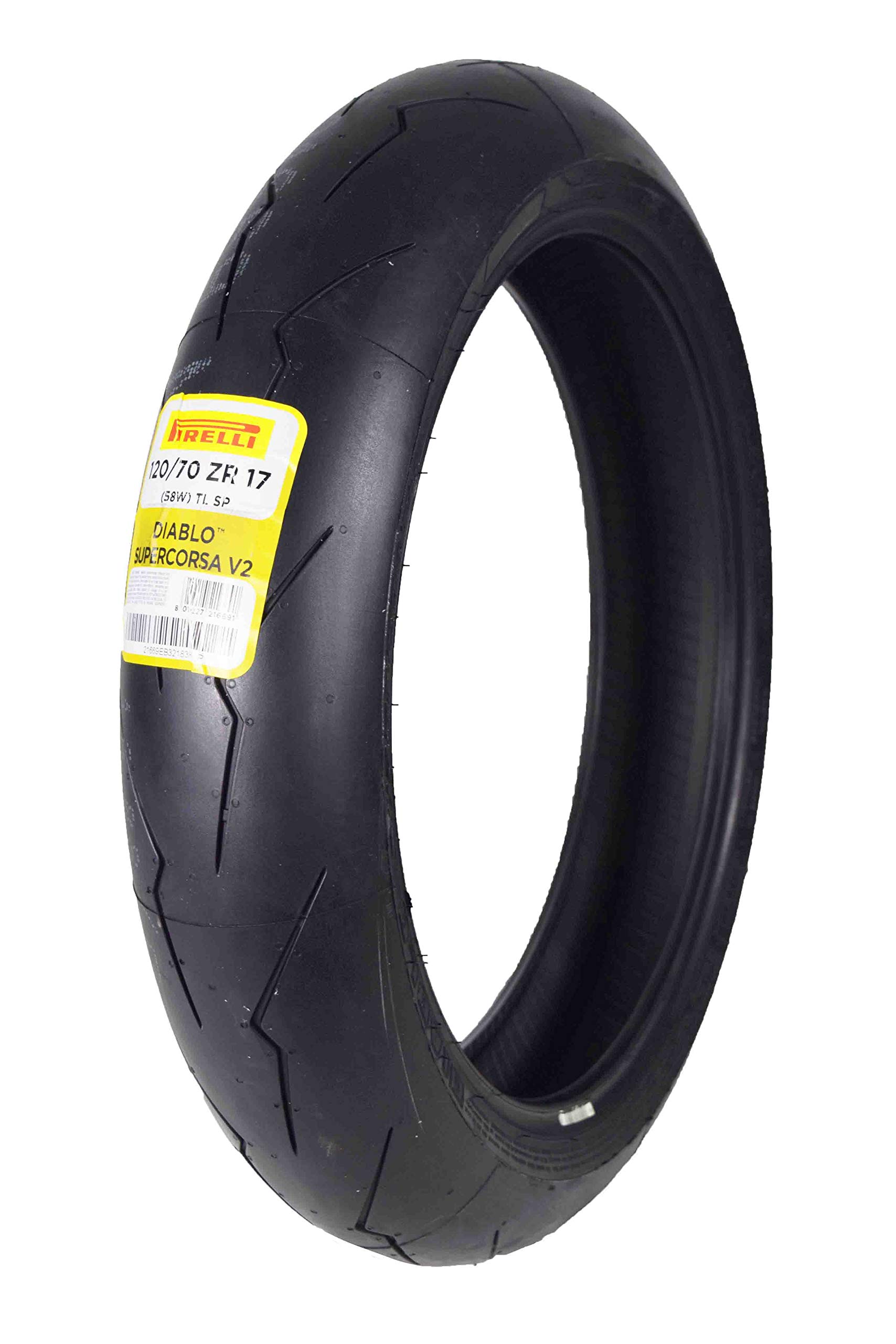 Pirelli 120/70 ZR17 (58W) Diablo Supercorsa V2 SP FrontM/C Motorradreifen von Pirelli