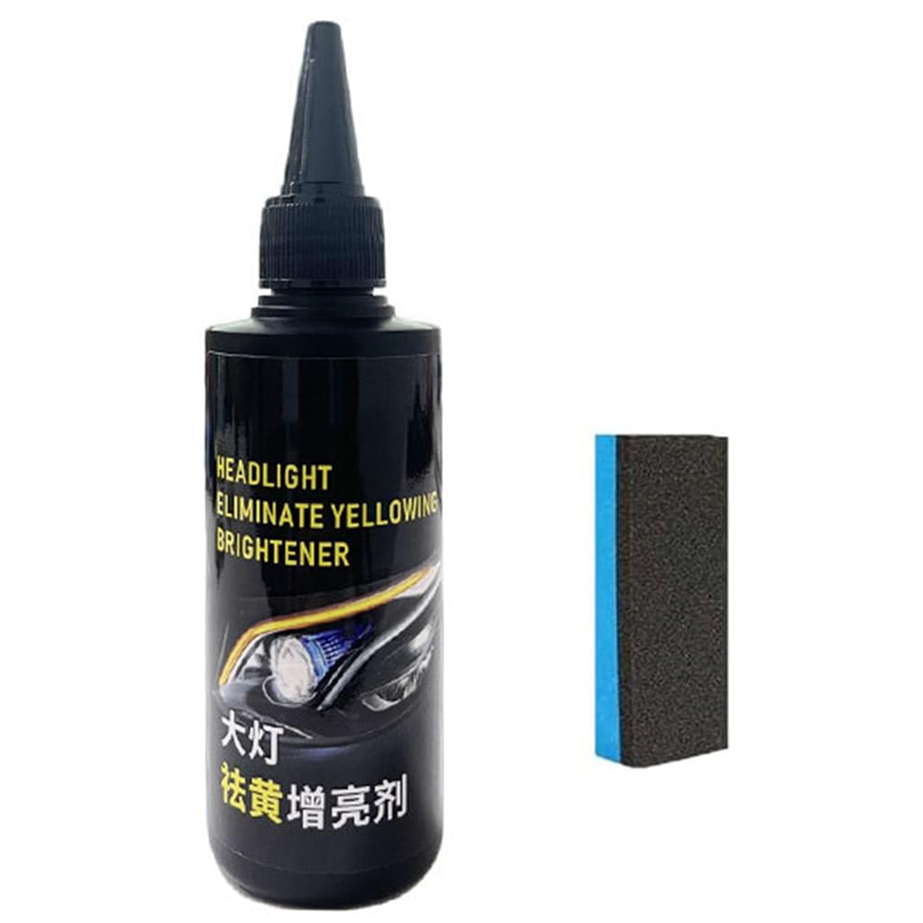 Pisheng Revitalisierer für Autoscheinwerfer – Entferner von Unschärfe und Vergilbung, professionelles Scheinwerfer-Restaurierungsset, Scheinwerferreiniger für Politur und Dekontamination Pisheng Revitalisierer für Autoscheinwerfer – Entferner von Unschärfe und Vergilbung, professionelles Scheinwerfer-Restaurierungsset, Scheinwerferreiniger für Politur und Dekontamination von Pisheng