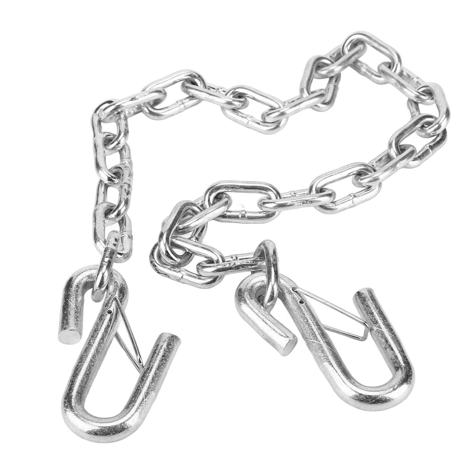 Anhängersicherheitsketten Haken 3500 Lbs Schleppdrahteile mit Doppelten Feder - -Haken für Anhänger RV Anti Stripping Verzinkter Stahl Anhängersicherheitsketten Haken 3500 Lbs Schleppdrahteile mit Doppelten Feder - -Haken für Anhänger RV Anti Stripping Verzinkter Stahl von Pissente