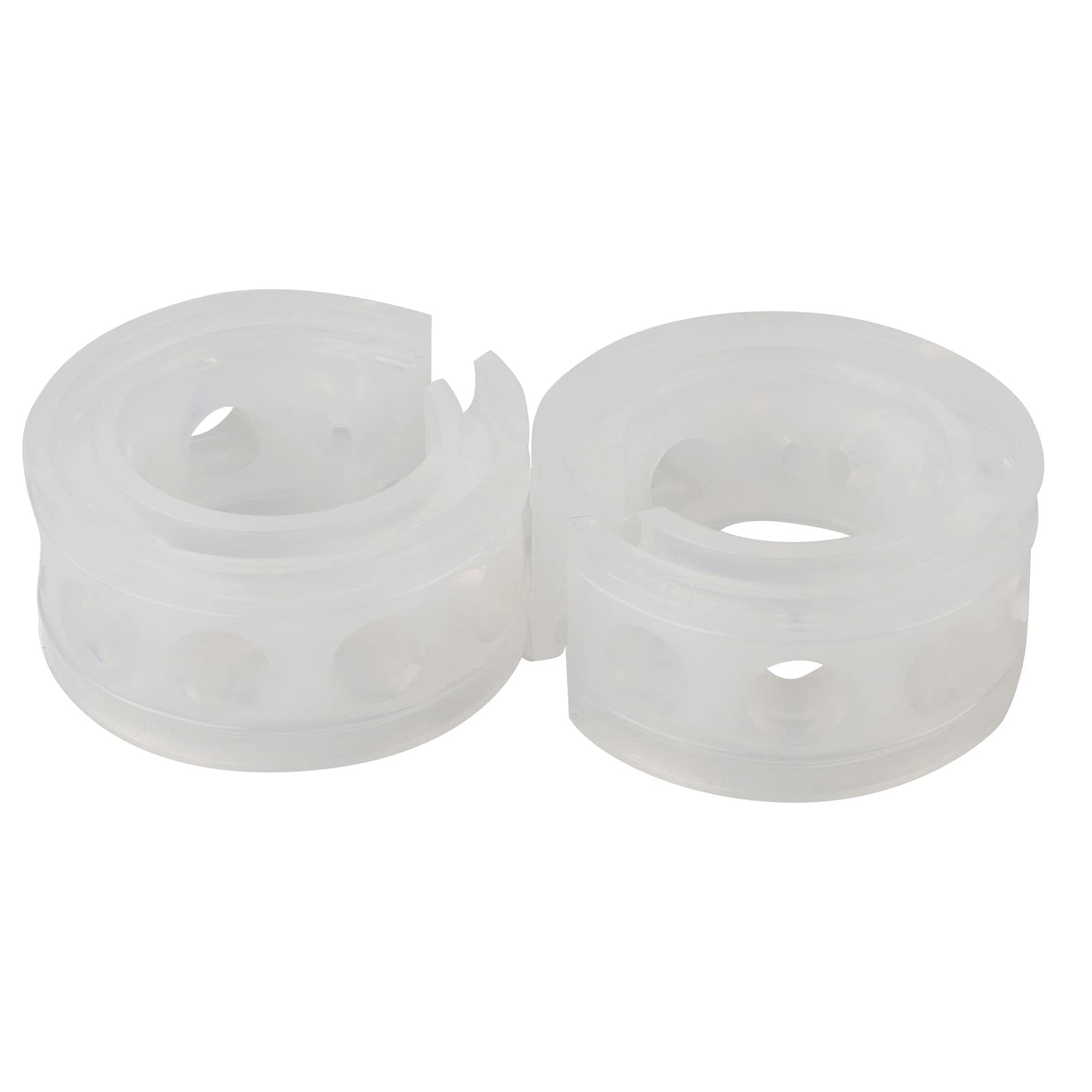 Auto -Stoßdämpfer Federpuffer Kissen TPE Transparent Verbessert die Stabilität der Antriebsstabilität Verringert die Vibration Absorbiert Rausch Hebekörper 0,2 0,3 Cm mit (B+) von Pissente