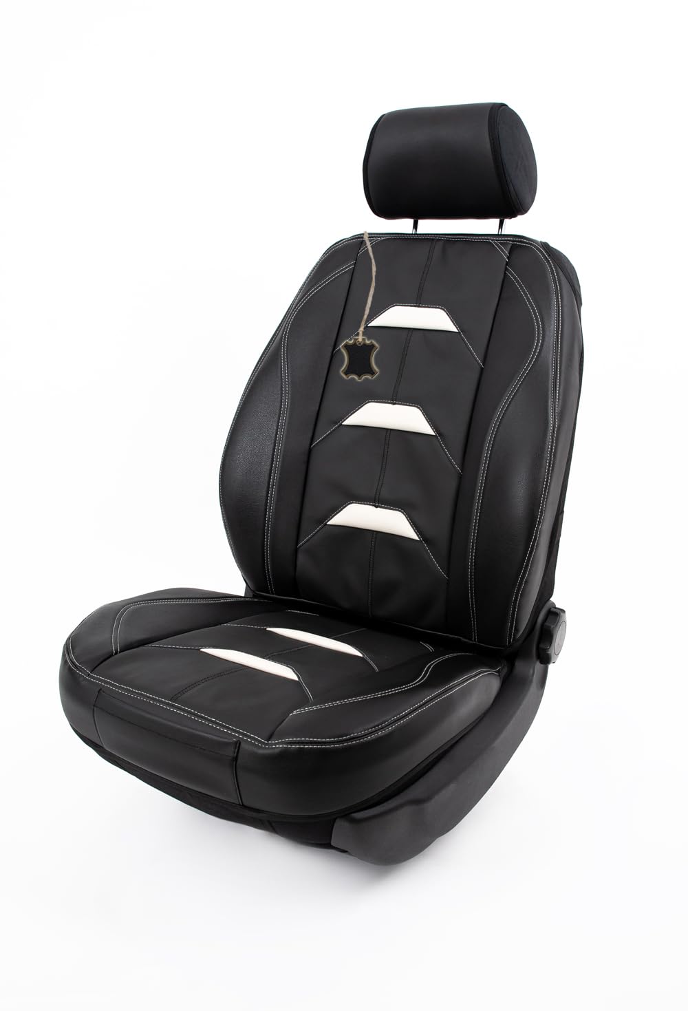 Piton Applicatore Leather White Sitzauflage Auto, Autositzschoner, Sitzschoner Auto, hermittel in der EU, universeller Sitzbezug, Sitzschutz kompatibel mit den meisten Autos und SUV Piton Applicatore Leather White Sitzauflage Auto, Autositzschoner, Sitzschoner Auto, hermittel in der EU, universeller Sitzbezug, Sitzschutz kompatibel mit den meisten Autos und SUV von Piton