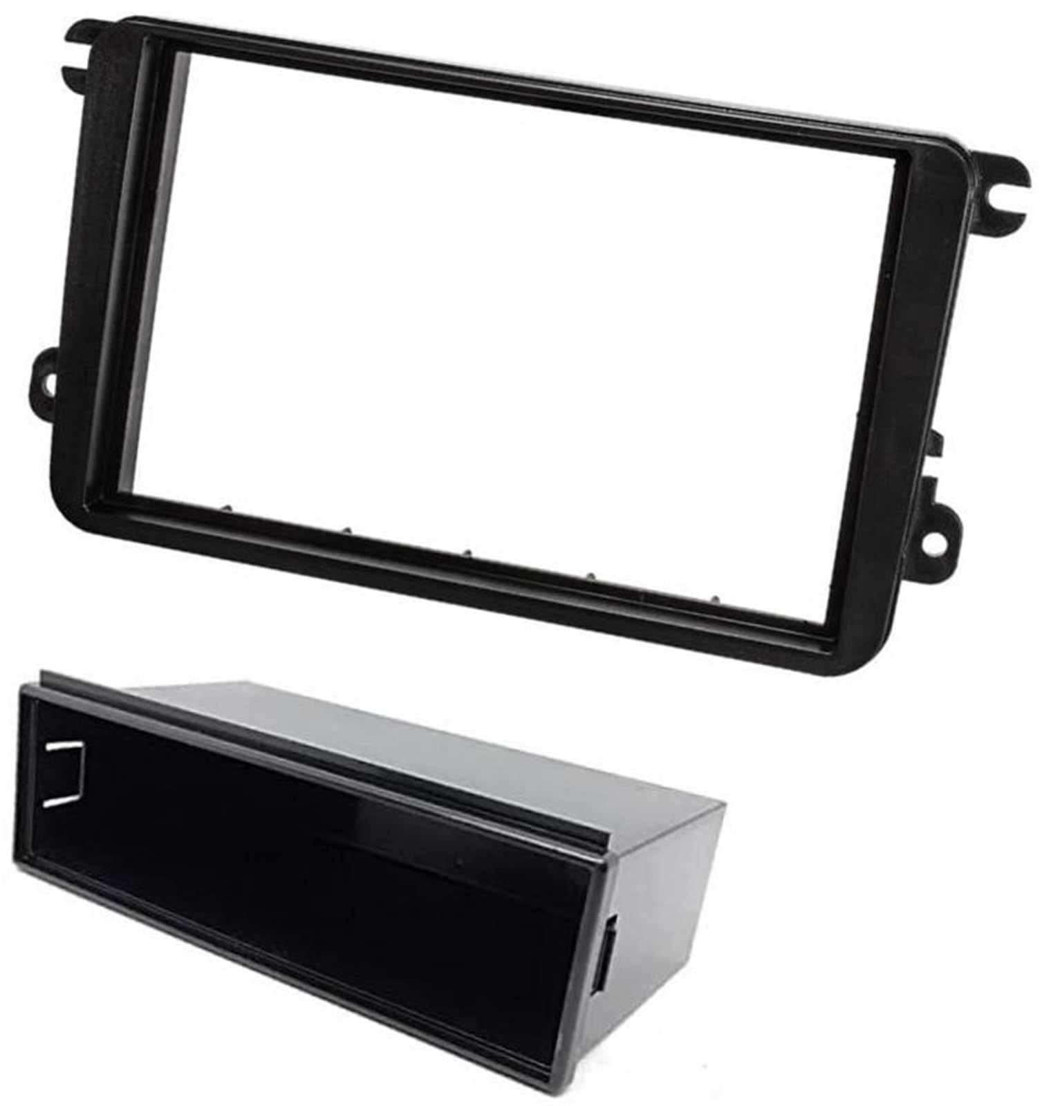 Pizgear 1 DIN Autoradio Rahmen Einbau, 1 DIN 2 DIN Frontblende Rahmen Stereo, for Seat, Autoradio-Armaturenbrett Pizgear 1 DIN Autoradio Rahmen Einbau, 1 DIN 2 DIN Frontblende Rahmen Stereo, for Seat, Autoradio-Armaturenbrett von Pizgear