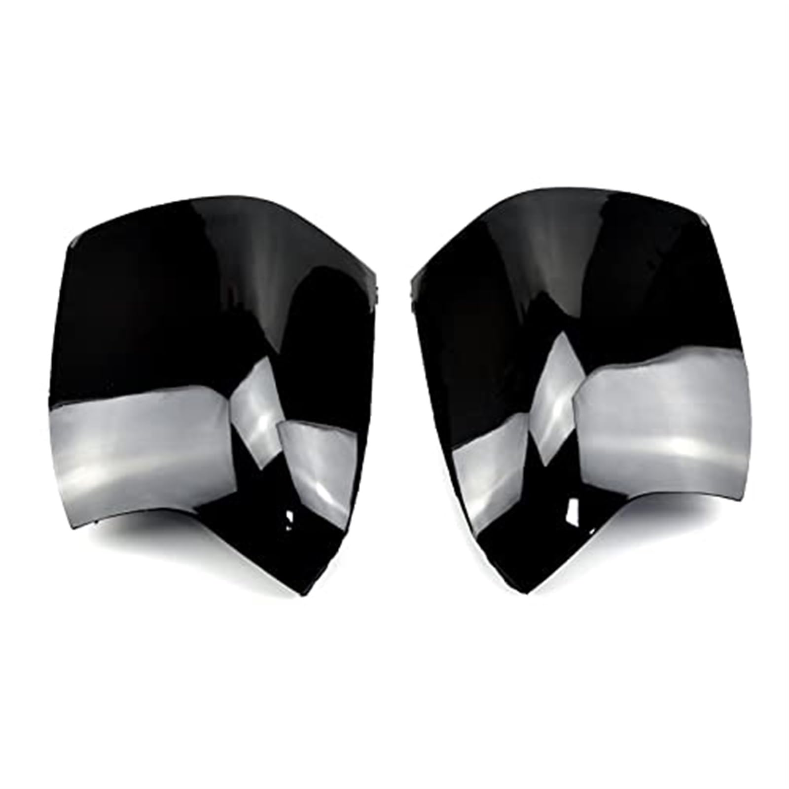 Pizgear 1 Paar Auto-Rückspiegelabdeckungen Rückspiegelabdeckung, for Ford, 2005-2008, for Focus, Auto-Ersatzteile Außenspiegel Ersatzteile Auto-Außenspiegelabdeckung(Black NO Light-1) von Pizgear
