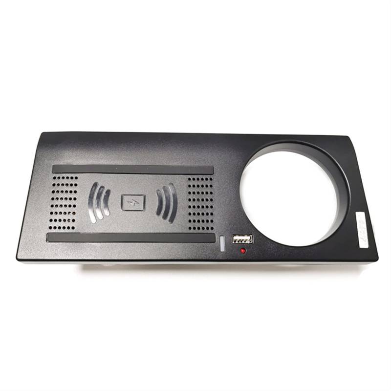 Pizgear 15W QI Auto Drahtlose Ladegerät Schnellladeplatte Telefon Ladegerät Lade Holderfit, for Audi, for A6 C8 A7 2019 2020 2021 Schnellladeplatte von Pizgear