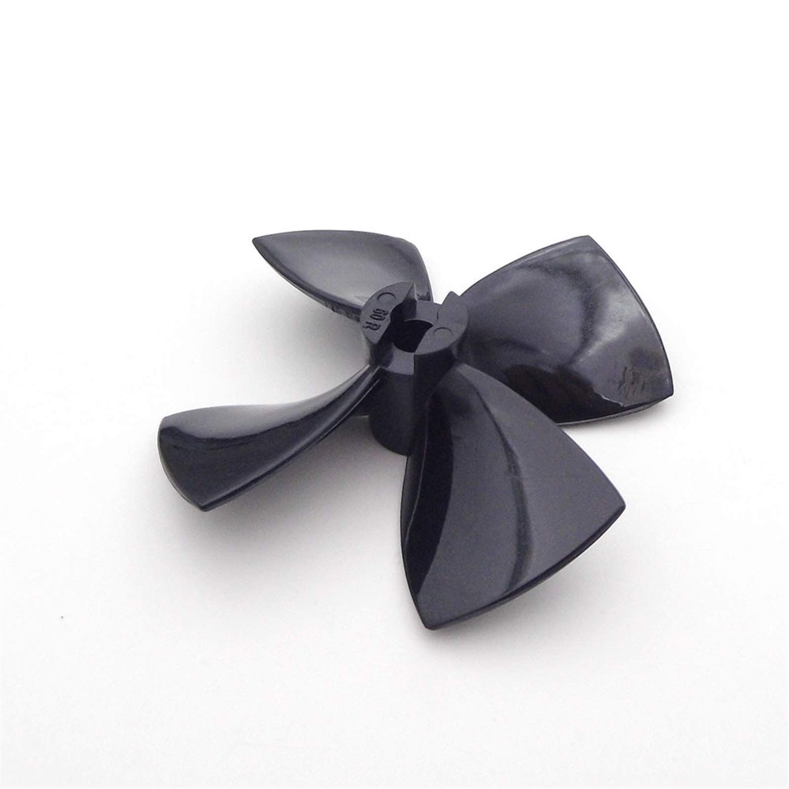 Pizgear 1PC Boot Propeller 4 Klingen 60mm 70mm 80mm PC Prop 5mm Welle RC Boot Schlepper köder Fischerboot ROV Roboter Tuibo Jet Modell Propeller für Boote(1PC D70mm Right Hand) von Pizgear
