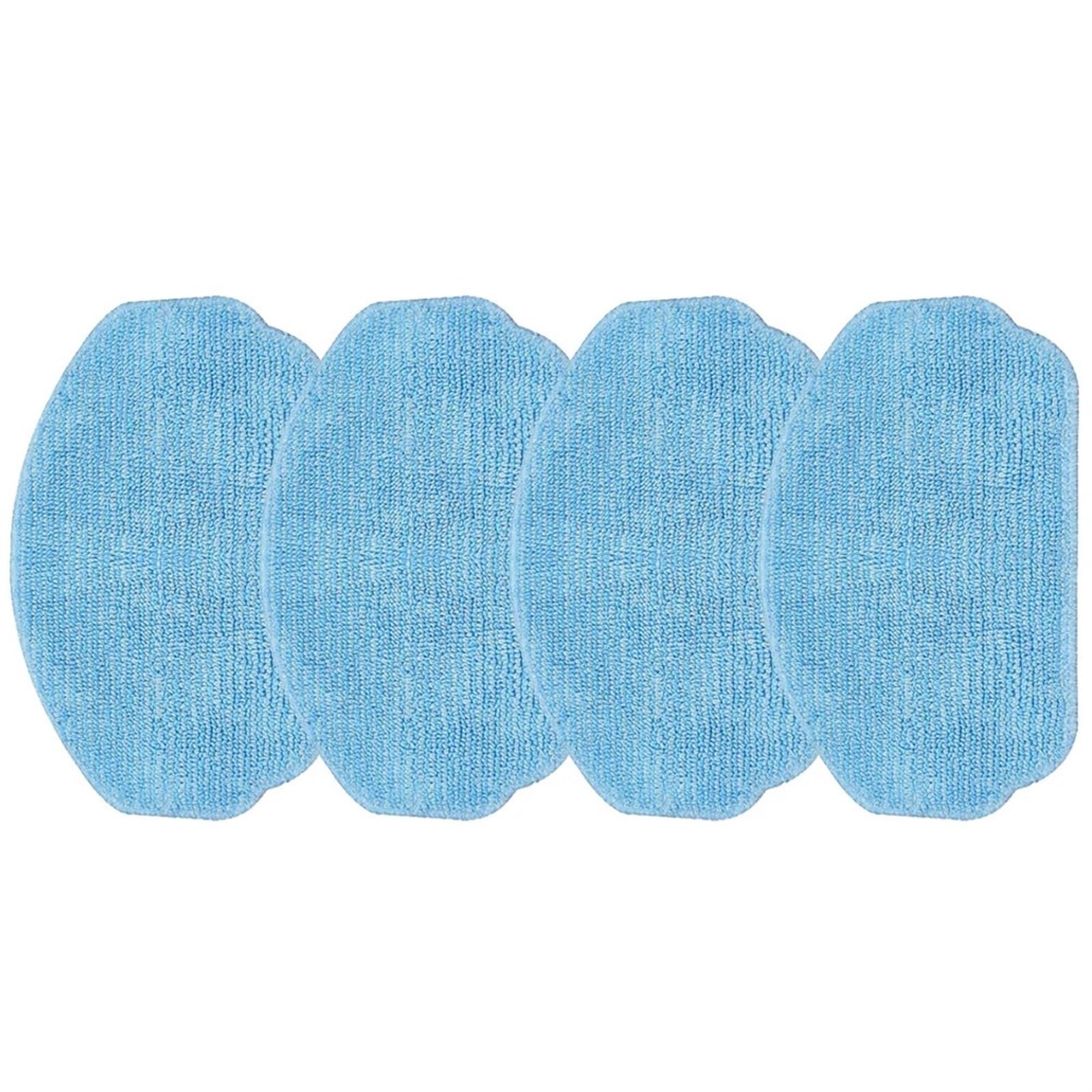 Pizgear 4/10 stücke Mopp Tuch Lumpen Mamibot PROVAC Robotic Staubsauger Ersatzteile Trockenen Und Nassen Nutzung Mopp Tücher Pad Boden Reinigung Roboter-Staubsauger-Wischpad(4 Pack) von Pizgear
